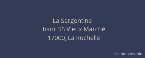 La Sargentine