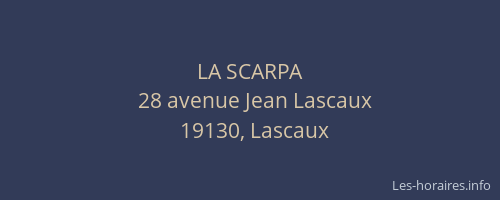 LA SCARPA