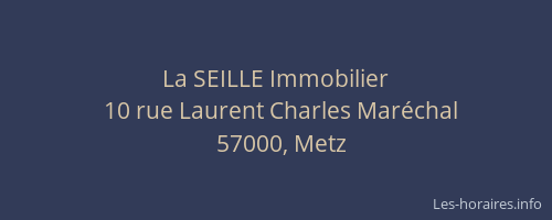 La SEILLE Immobilier