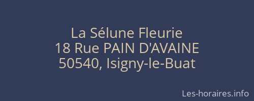 La Sélune Fleurie
