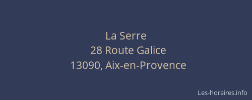 La Serre