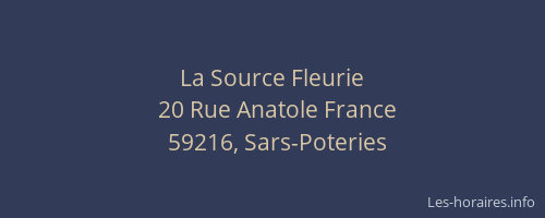 La Source Fleurie