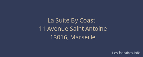 La Suite By Coast