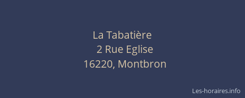 La Tabati&egrave;re