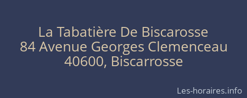 La Tabatière De Biscarosse