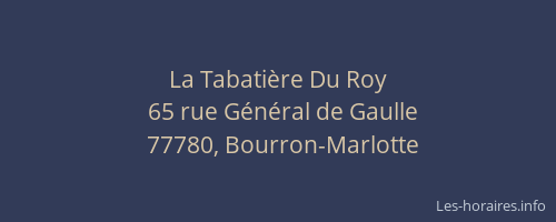 La Tabatière Du Roy