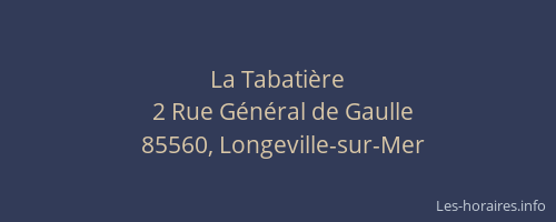 La Tabatière