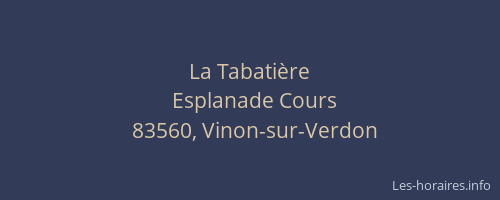 La Tabatière