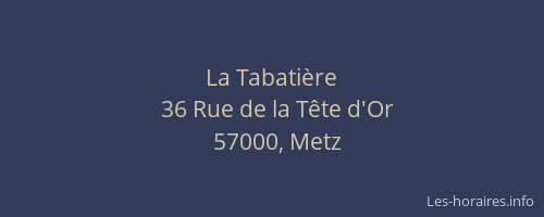 La Tabatière