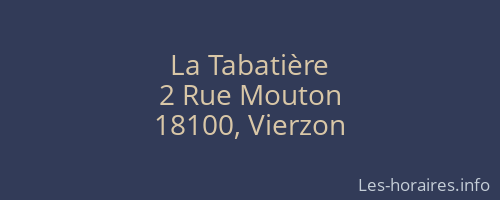 La Tabatière