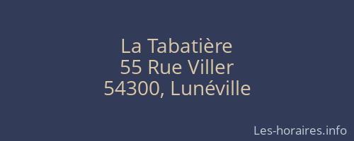La Tabatière