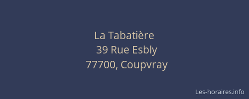 La Tabatière