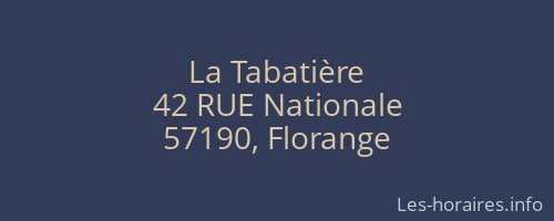 La Tabatière