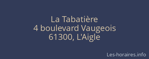 La Tabatière