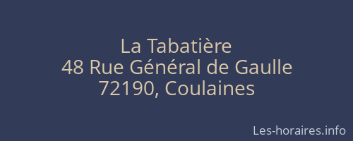 La Tabatière