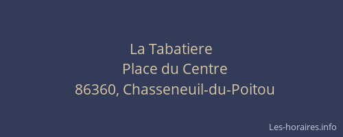 La Tabatiere