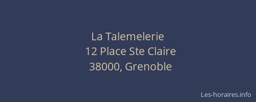 La Talemelerie