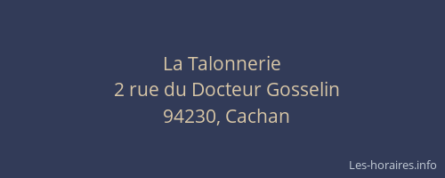 La Talonnerie