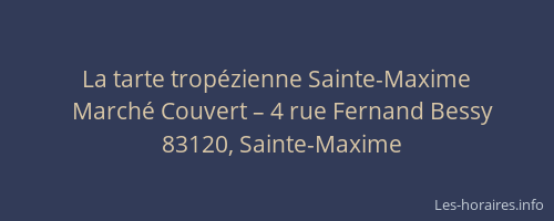 La tarte tropézienne Sainte-Maxime