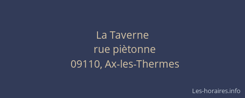 La Taverne