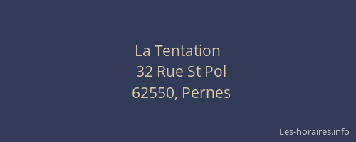 La Tentation