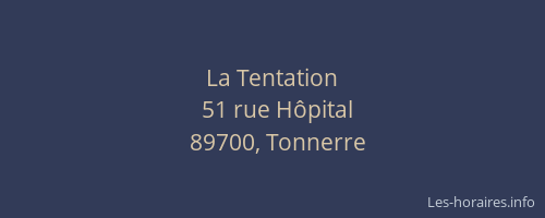La Tentation