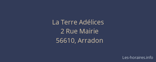La Terre Ad&eacute;lices
