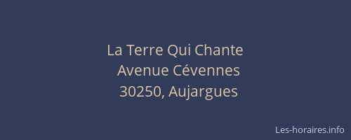 La Terre Qui Chante