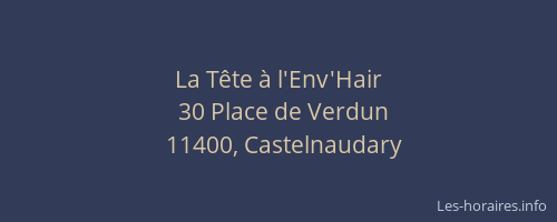 La Tête à l'Env'Hair
