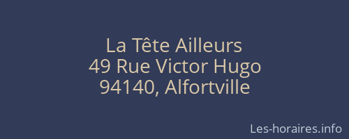 La Tête Ailleurs