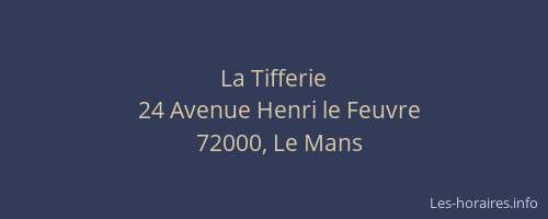 La Tifferie