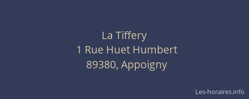 La Tiffery