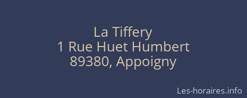 La Tiffery
