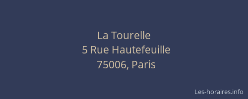La Tourelle