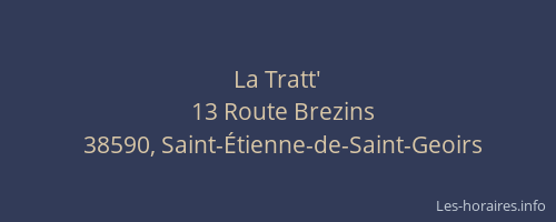 La Tratt'