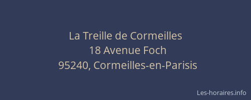 La Treille de Cormeilles