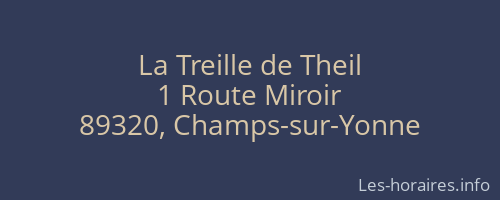 La Treille de Theil