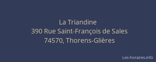 La Triandine