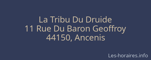 La Tribu Du Druide
