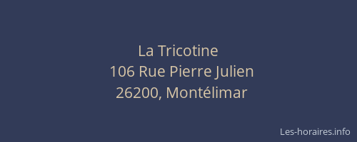 La Tricotine