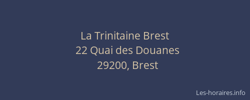 La Trinitaine Brest
