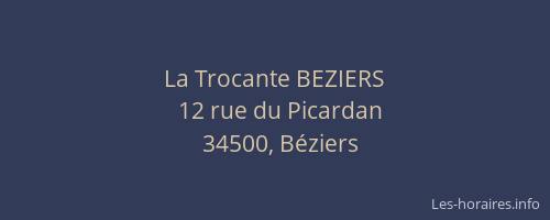 La Trocante BEZIERS