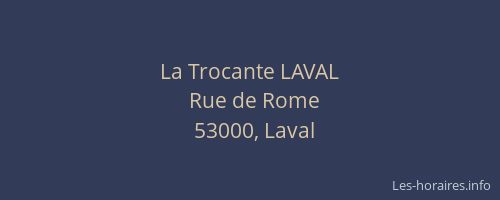 La Trocante LAVAL