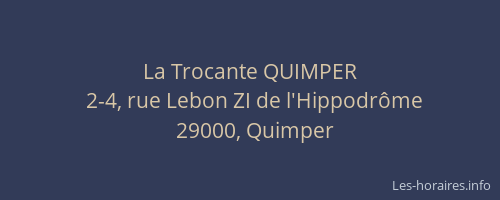 La Trocante QUIMPER