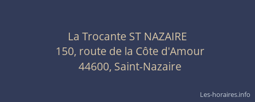 La Trocante ST NAZAIRE