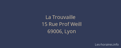 La Trouvaille