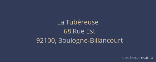La Tubéreuse