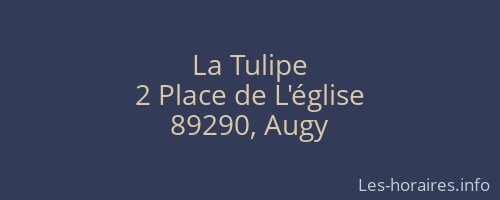 La Tulipe