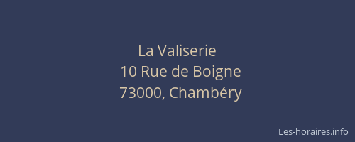 La Valiserie