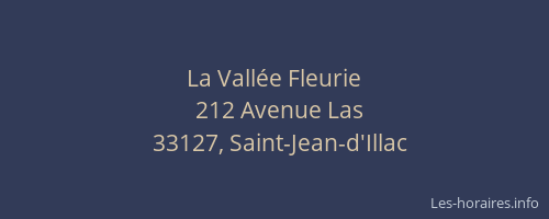 La Vall&eacute;e Fleurie